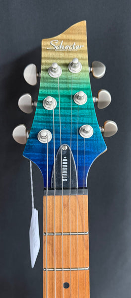Schecter C-1 Standard Plus Electric Guitar Blue Fade Finish
