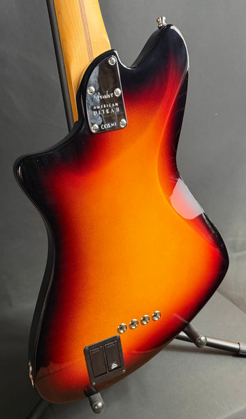 Fender American Ultra II Meteora Bass 4-String Bass Guitar Ultraburst w/ OHSC