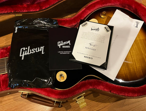 Gibson Mod Shop Les Paul Standard '50s Figured Electric Guitar Tobacco Sunburst w/ OHSC