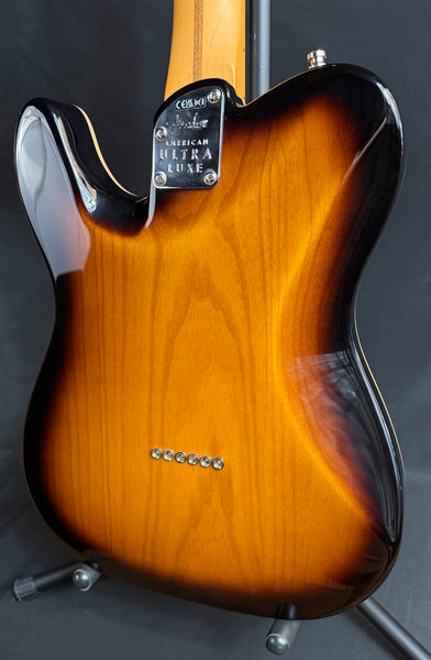 Fender American Ultra Luxe Telecaster Electric Guitar 2-Color Sunburst w/ OHSC (511)