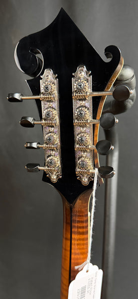 Gold Tone Grandmaster Elite F-Style Mandolin Vintage Leather Finish w/ Hardshell Case