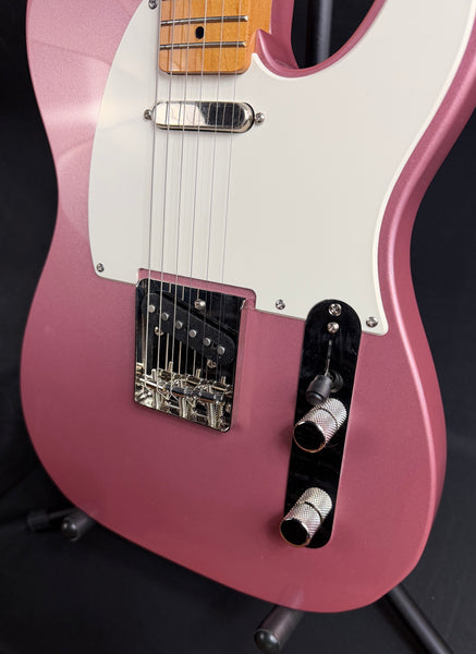 Squier FSR Classic Vibe 50's Telecaster Electric Guitar Burgundy Mist Finish (404)