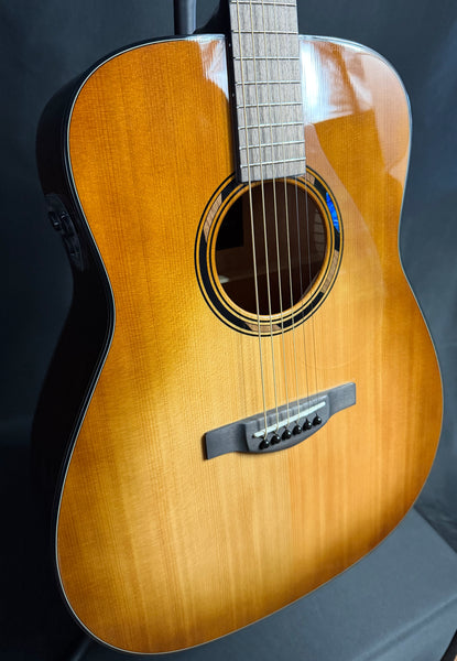 Yamaha TAG1E TransAcoustic Dreadnought Acoustic-Electric Guitar Sand Burst Finish w/ Soft Case