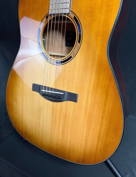 Yamaha TAG1E TransAcoustic Dreadnought Acoustic-Electric Guitar Sand Burst Finish w/ Soft Case