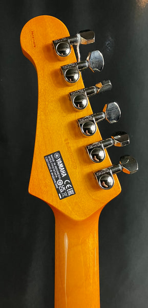 Yamaha PAC611HFM Pacifica Hardtail Electric Guitar Light Amber Burst Finish
