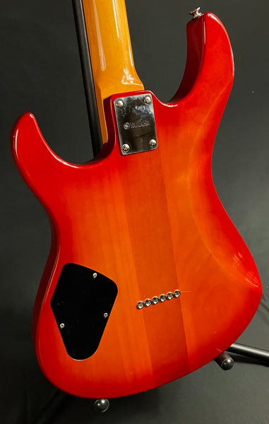 Yamaha PAC611HFM Pacifica Hardtail Electric Guitar Light Amber Burst Finish