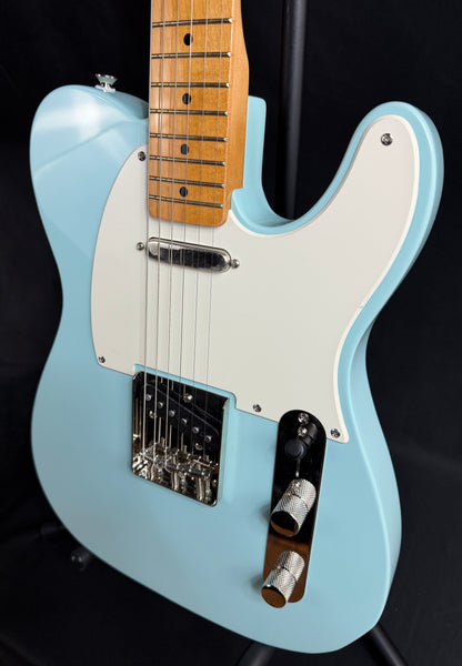 Squier Classic Vibe 50's Telecaster Electric Guitar Sonic Blue Finish (728)