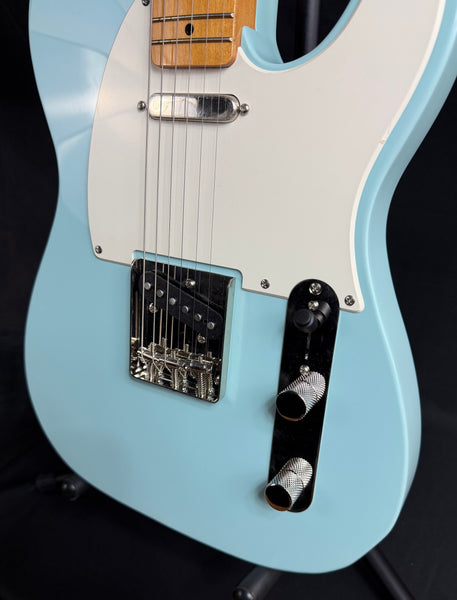 Squier Classic Vibe 50's Telecaster Electric Guitar Sonic Blue Finish (728)