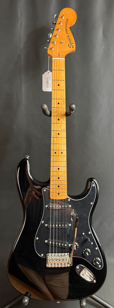 Squier Classic Vibe 70's Statocaster Electric Guitar Gloss Black Finish (119)