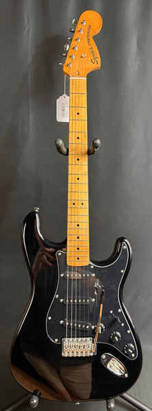 Squier Classic Vibe 70's Statocaster Electric Guitar Gloss Black Finish (119)