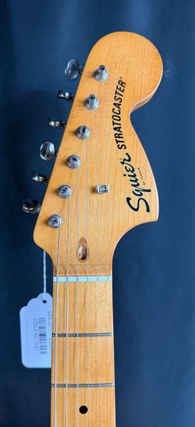 Squier Classic Vibe 70's Statocaster Electric Guitar Gloss Black Finish (119)