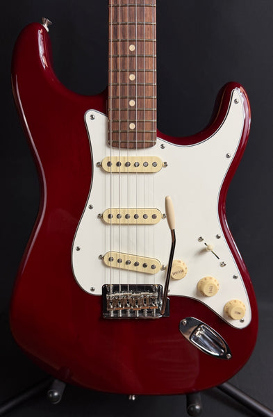 Fender Player II Stratocaster Electric Guitar Transparent Cherry Finish