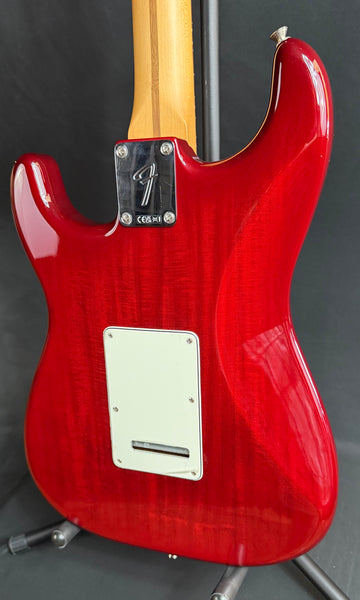 Fender Player II Stratocaster Electric Guitar Transparent Cherry Finish