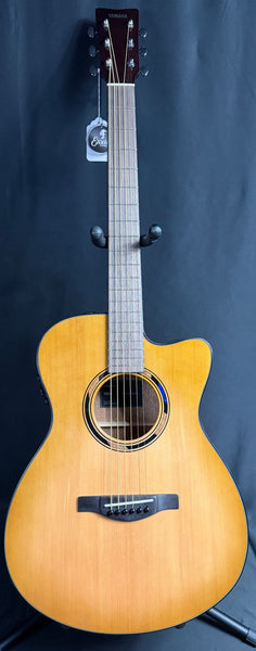 Yamaha TAS1 C TransAcoustic Folk Cutaway Acoustic-Electric Guitar Sand Burst Finish w/ Soft Case