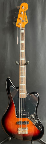Squier Classic Vibe 70's Jaguar Bass 4-String Bass Guitar 3-Tone Sunburst (431)