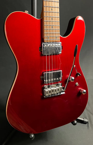 Cerberus Hermes 6VT T-Style Electric Guitar Red Sparkle Finish