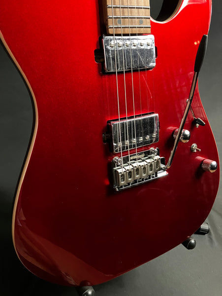 Cerberus Hermes 6VT T-Style Electric Guitar Red Sparkle Finish