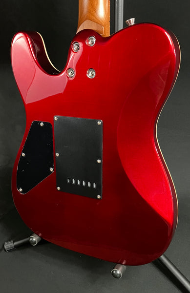 Cerberus Hermes 6VT T-Style Electric Guitar Red Sparkle Finish