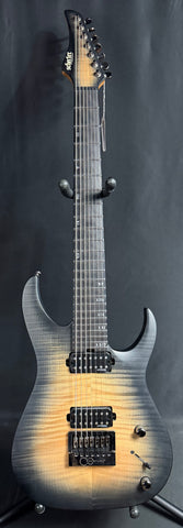 Schecter Banshee Mach-7 Evertune 7-String Electric Guitar Fallout Burst Finish