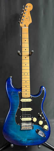 Fender Player II Stratocaster HSS Plus Top Electric Guitar Blue Burst Finish