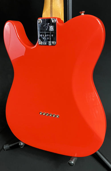 Fender Player Plus Telecaster Electric Guitar Fiesta Red Finish w/ Gig Bag