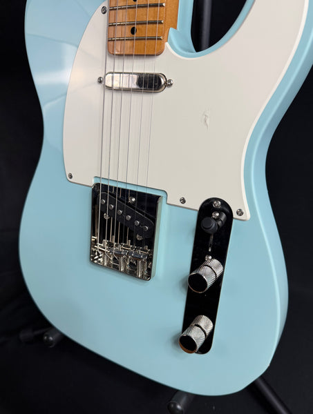 Squier Classic Vibe 50's Telecaster Electric Guitar Sonic Blue Finish (371)
