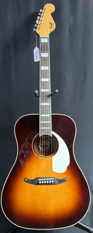 Fender King Vintage Dreadnought Acoustic-Electric Guitar Mojave Finish w/ OHSC (552)