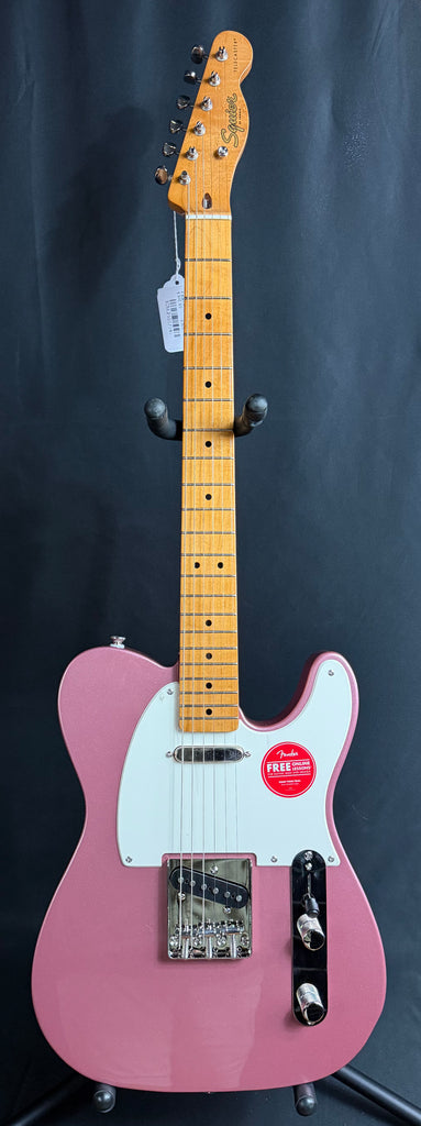 Squier FSR Classic Vibe 50's Telecaster Electric Guitar Burgundy Mist Finish (747)