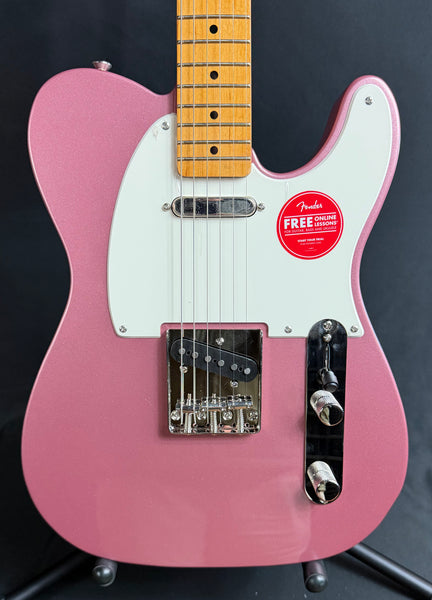 Squier FSR Classic Vibe 50's Telecaster Electric Guitar Burgundy Mist Finish (747)