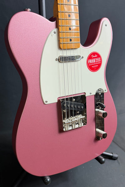 Squier FSR Classic Vibe 50's Telecaster Electric Guitar Burgundy Mist Finish (747)