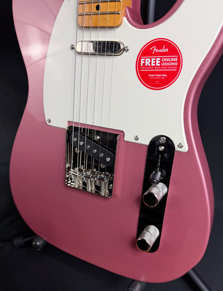 Squier FSR Classic Vibe 50's Telecaster Electric Guitar Burgundy Mist Finish (747)