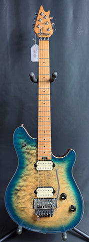 EVH Wolfgang Special QM Electric Guitar Indigo Burst Finish