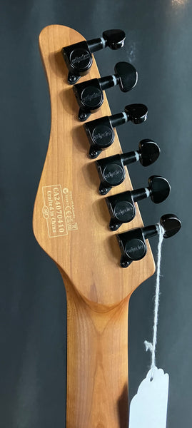 Schecter PT Standard Electric Guitar Black Fade Burst Burl Finish
