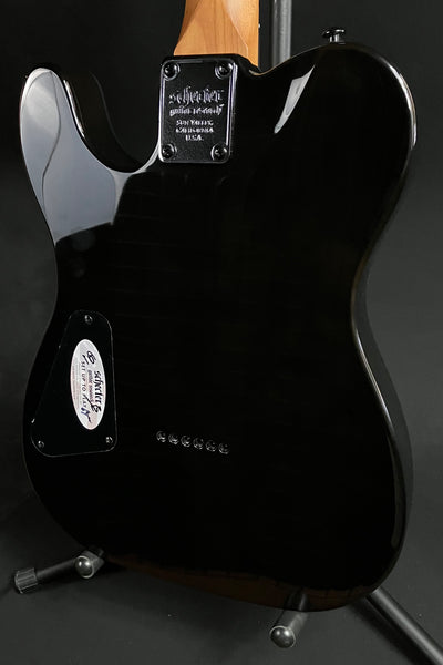 Schecter PT Standard Electric Guitar Black Fade Burst Burl Finish