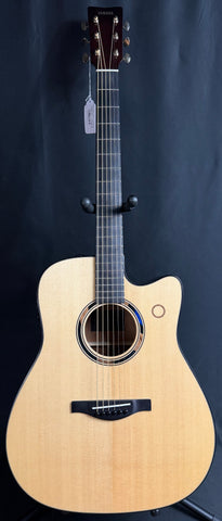 Yamaha TAG3 C TransAcoustic Dreadnought Cutaway Acoustic-Electric Guitar Gloss Natural w/ Case