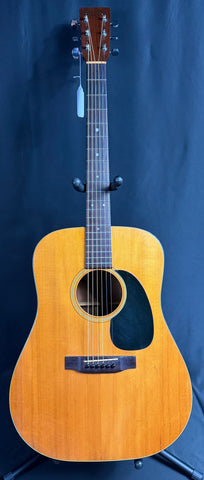 1980 Martin D-18 Dreadnought Acoustic Guitar Gloss Natural Finish w/ OHSC