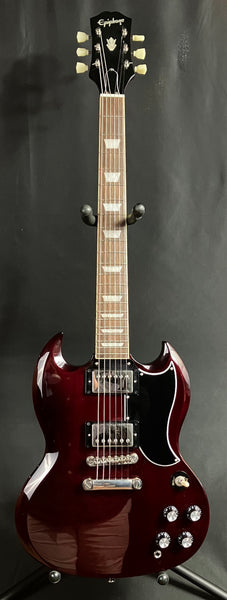Epiphone SG Standard 60's Electric Guitar Dark Wine Red Finish w/ Gig Bag