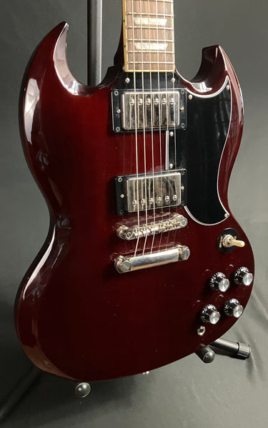 Epiphone SG Standard 60's Electric Guitar Dark Wine Red Finish w/ Gig Bag
