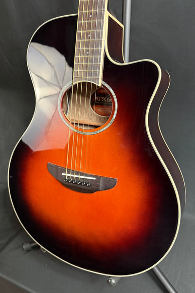 Yamaha APX600OVS Thin Body Acoustic-Electric Guitar Old Violin Sunburst