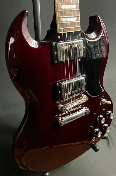 Epiphone SG Standard 60's Electric Guitar Dark Wine Red Finish w/ Gig Bag