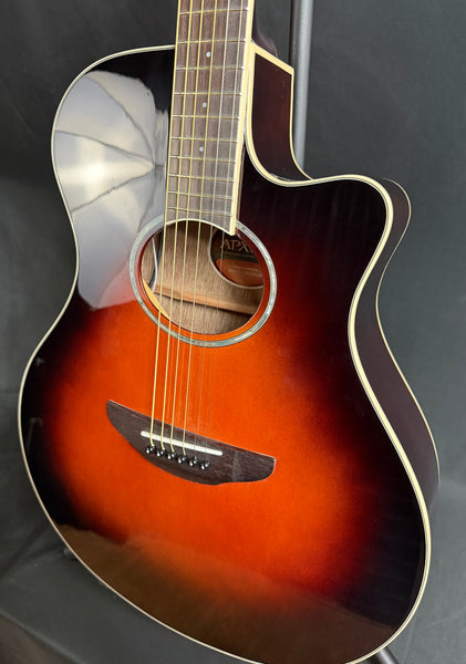 Yamaha APX600OVS Thin Body Acoustic-Electric Guitar Old Violin Sunburst