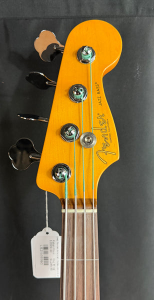 Fender American Professional II Jazz Bass Fretless 4-String Bass Guitar Dark Night w/ OHSC