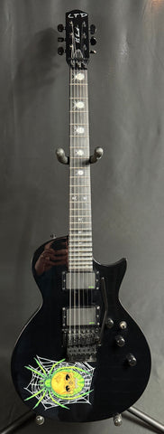 ESP LTD Kirk Hammett KH-3 Spider 30th Anniversary Edition Electric Guitar Gloss Black w/ OHSC