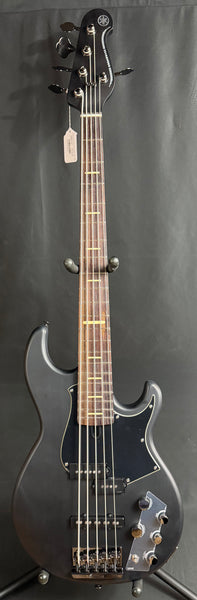 Yamaha BB735A Broad Bass 5-String Bass Guitar Translucent Matte Black w/ Gig Bag (054)