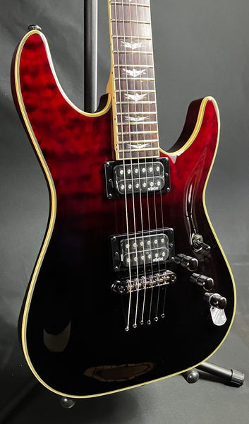 Schecter Omen Extreme-6 Electric Guitar Gloss Blood Burst Finish