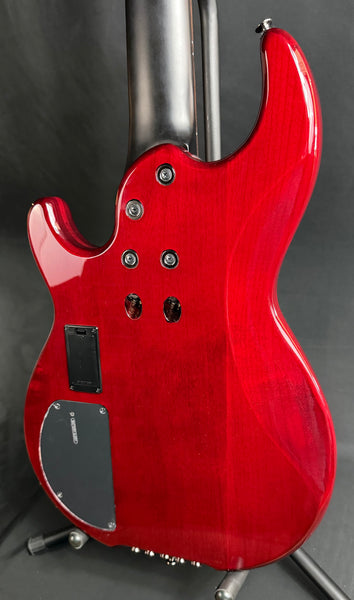 Yamaha BB735A Broad Bass 5-String Bass Guitar Fired Red Finish w/ Gig Bag (361)