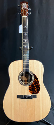 Larrivee D-19 Rosewood Flying Eagle Reissue Dreadnought Acoustic Guitar Gloss Natural w/ Case