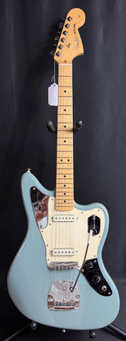 Fender American Professional Jaguar Electric Guitar Sonic Gray Finish w/ OHSC