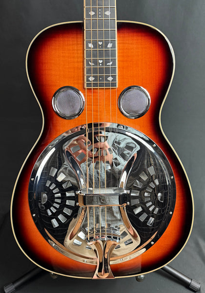 Gold Tone PBS-D Paul Beard Signature Deluxe Square Neck Resonator Guitar Tobacco Sunburst w/ Case