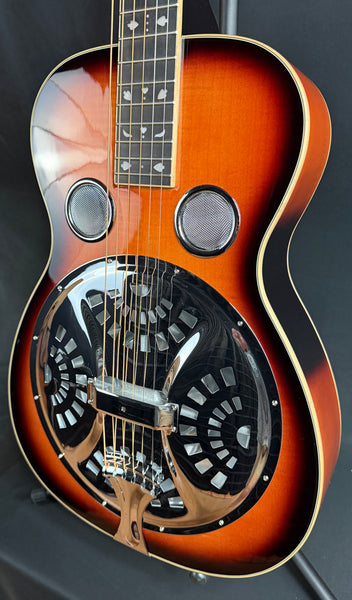 Gold Tone PBS-D Paul Beard Signature Deluxe Square Neck Resonator Guitar Tobacco Sunburst w/ Case